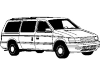 Sticker Custom Preview Image #130091 Transportation Cars Trucks Plymouth Voyager