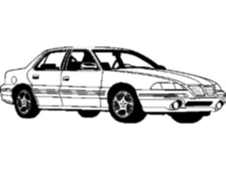 Sticker Custom Preview Image #130095 Transportation Cars Trucks Pontiac Grand Am S E