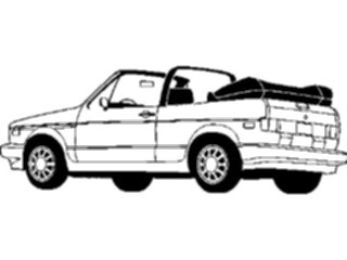 Sticker Custom Preview Image #130352 Transportation Cars Trucks Volkswagen Cabriolet