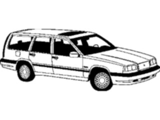 Sticker Custom Preview Image #130356 Transportation Cars Trucks Volvo850 Wagon