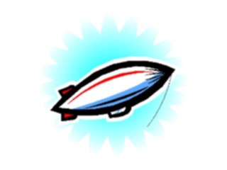 Sticker Custom Preview Image #130385 Transportation Cartoons Blimp3