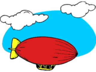 Sticker Custom Preview Image #130389 Transportation Cartoons Blimp7