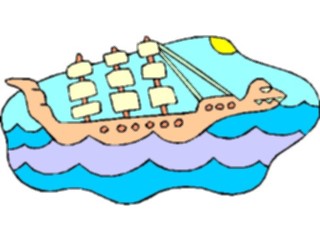 Sticker Custom Preview Image #130393 Transportation Cartoons Boat4