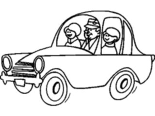 Sticker Custom Preview Image #130562 Transportation Cartoons Cartoon Family