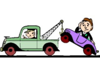 Sticker Custom Preview Image #130580 Transportation Cartoons Cartoon Towed