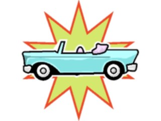 Sticker Custom Preview Image #130592 Transportation Cartoons Convertible2