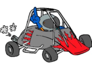 Sticker Custom Preview Image #130601 Transportation Cartoons Dune Buggy