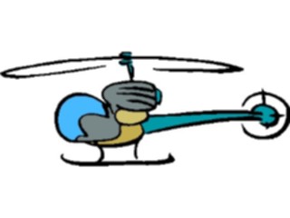 Sticker Custom Preview Image #130631 Transportation Cartoons Helicopter04