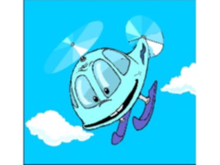 Sticker Custom Preview Image #130644 Transportation Cartoons Helicopter17