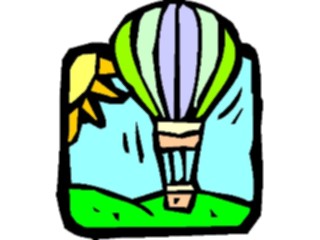 Sticker Custom Preview Image #130652 Transportation Cartoons Hot Air Balloon03