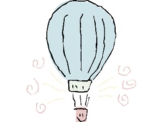 Sticker Custom Preview Image #130659 Transportation Cartoons Hot Air Balloon10