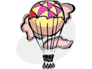 Sticker Custom Preview Image #130662 Transportation Cartoons Hot Air Balloon13