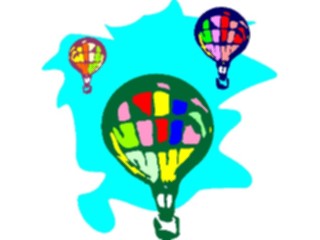 Sticker Custom Preview Image #130667 Transportation Cartoons Hot Air Balloons2
