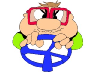 Sticker Custom Preview Image #130670 Transportation Cartoons Impatient Driver