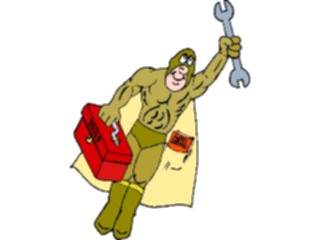Sticker Custom Preview Image #130679 Transportation Cartoons Mechanic Super Hero