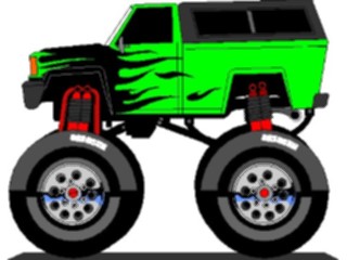 Sticker Custom Preview Image #130683 Transportation Cartoons Monster Truck1