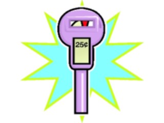 Sticker Custom Preview Image #130721 Transportation Cartoons Parking Meter2