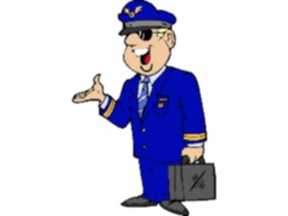 Sticker Custom Preview Image #130726 Transportation Cartoons Pilot2
