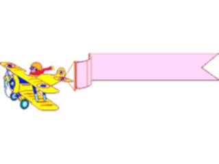 Sticker Custom Preview Image #130733 Transportation Cartoons Plane Banner4