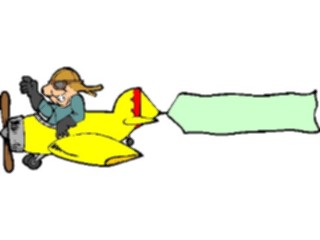 Sticker Custom Preview Image #130734 Transportation Cartoons Plane Banner5