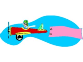 Sticker Custom Preview Image #130735 Transportation Cartoons Plane Banner6