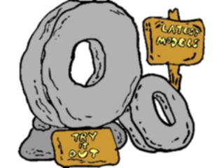 Sticker Custom Preview Image #130820 Transportation Cartoons Rock Wheel Sales