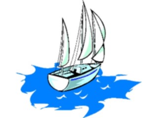 Sticker Custom Preview Image #130827 Transportation Cartoons Sailboat04
