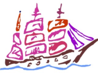 Sticker Custom Preview Image #130845 Transportation Cartoons Ship05