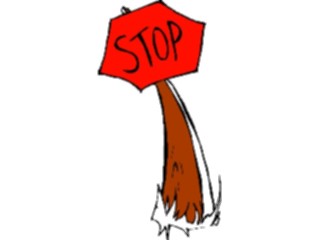 Sticker Custom Preview Image #130870 Transportation Cartoons Stop Sign