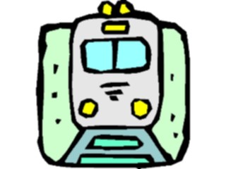 Sticker Custom Preview Image #130872 Transportation Cartoons Subway Train