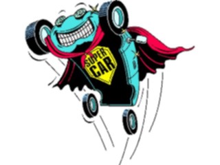 Sticker Custom Preview Image #130873 Transportation Cartoons Super Car