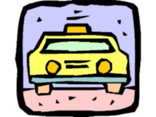 Sticker Custom Preview Image #130877 Transportation Cartoons Taxi04