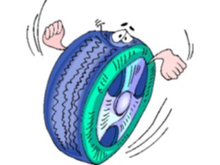 Sticker Custom Preview Image #130885 Transportation Cartoons Tire2