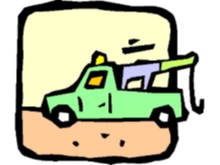 Sticker Custom Preview Image #130888 Transportation Cartoons Tow Truck1