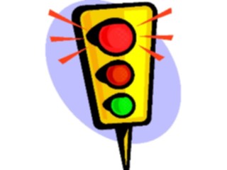 Sticker Custom Preview Image #130896 Transportation Cartoons Traffic Light Stop1