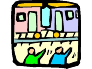 Sticker Custom Preview Image #130899 Transportation Cartoons Train Bon Voyage