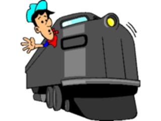 Sticker Custom Preview Image #130902 Transportation Cartoons Traintoon01