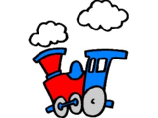 Sticker Custom Preview Image #130904 Transportation Cartoons Traintoon03