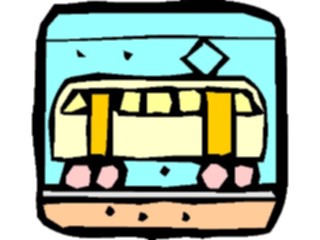 Sticker Custom Preview Image #130920 Transportation Cartoons Trolley Car3
