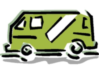 Sticker Custom Preview Image #130981 Transportation Cartoons Van1