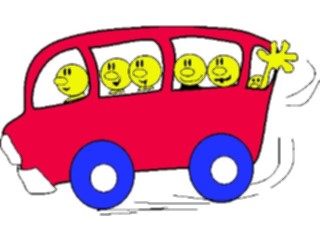 Sticker Custom Preview Image #130982 Transportation Cartoons Van2