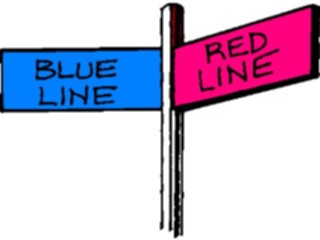 Sticker Custom Preview Image #130992 Transportation Commercial Vehicles Blue Line Red Line