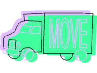 Sticker Custom Preview Image #131044 Transportation Commercial Vehicles Moving Van2