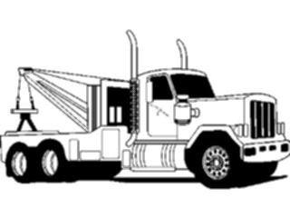 Sticker Custom Preview Image #131111 Transportation Commercial Vehicles Tow Truck6