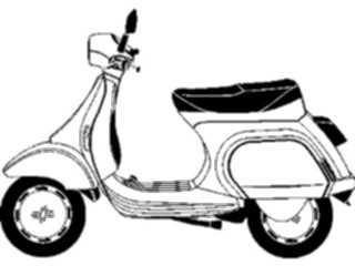 Sticker Custom Preview Image #131194 Transportation Other Ground Moped1