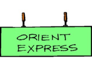 Sticker Custom Preview Image #131245 Transportation Other Ground Orient Express