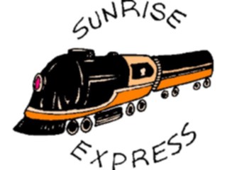 Sticker Custom Preview Image #131269 Transportation Other Ground Sunrise Express