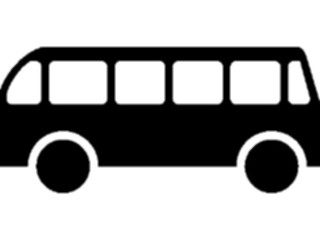 Sticker Custom Preview Image #131323 Transportation Silhouettes Bus2