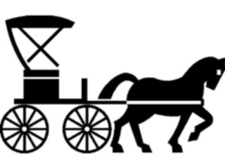 Sticker Custom Preview Image #131340 Transportation Silhouettes Carriage3