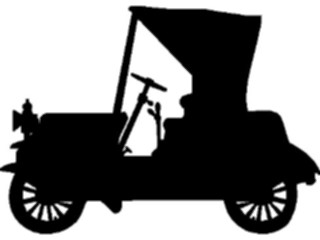 Sticker Custom Preview Image #131342 Transportation Silhouettes Classic Car1